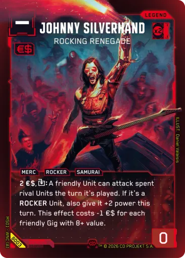 Johnny Silverhand — Rocking Renegade (β003, Secret)