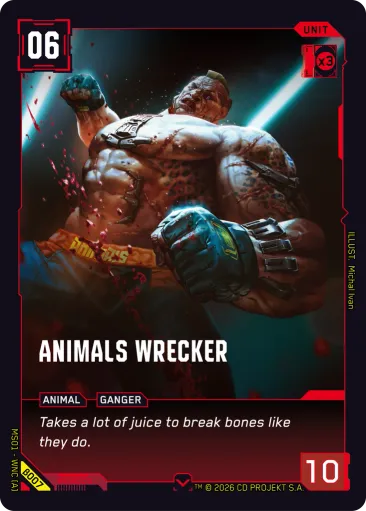 Animals Wrecker (β007, Common)