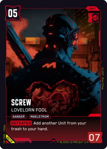 Screw — Lovelorn Fool (β018, Common)
