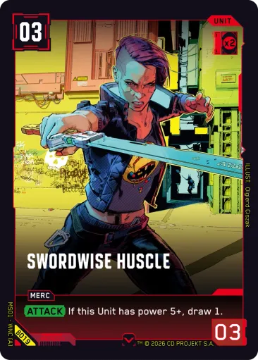 Swordwise Huscle (β019, Common)