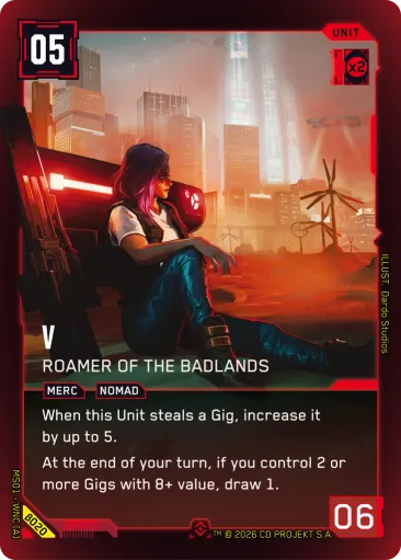 V — Roamer of the Badlands (β020, Epic)