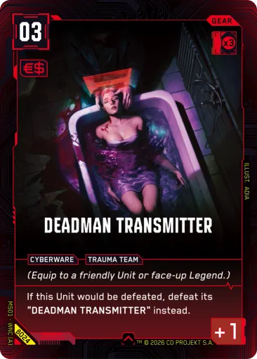 Deadman Transmitter (β024, Uncommon)
