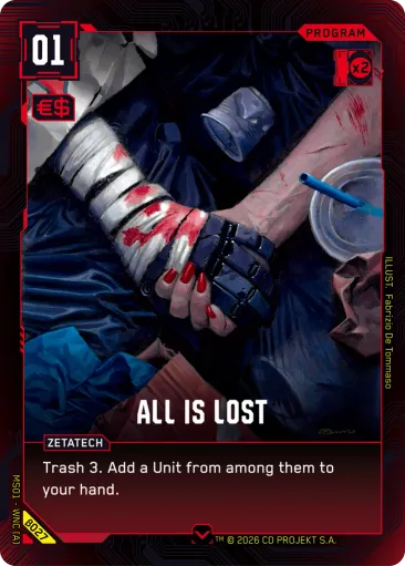 All is Lost (β027, Common)