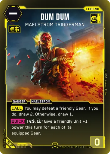 Dum Dum — Maelstrom Triggerman (β036, Rare)
