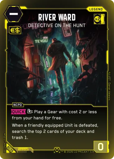 River Ward — Detective on the Hunt (β039, Rare)