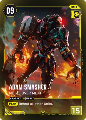 Adam Smasher — Metal Over Meat (β041, Epic)