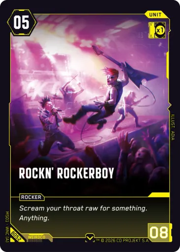 Rockn' Rockerboy (β052, Common)